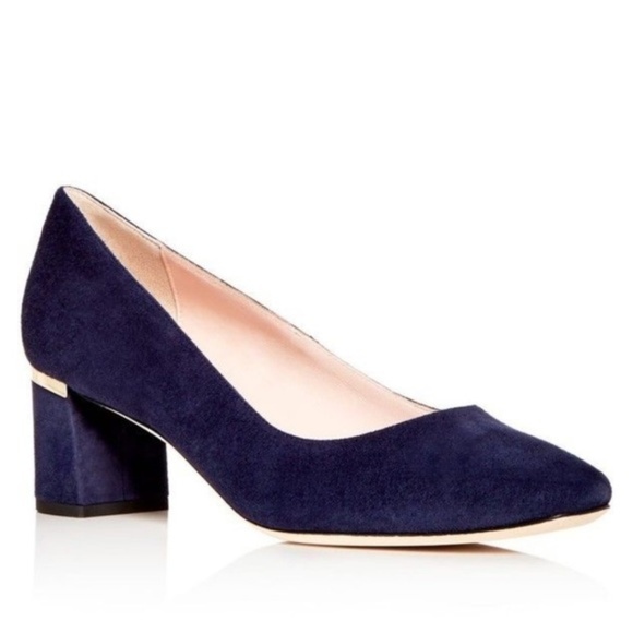 kate spade Shoes - Kate Spade 10.5 Navy Dolores Too Mid Heel Pumps